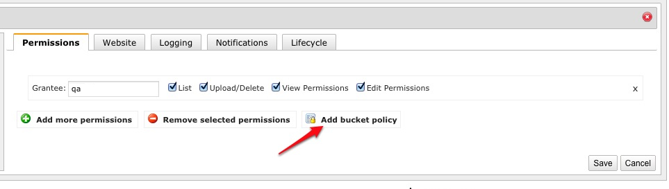 Bucket Policy